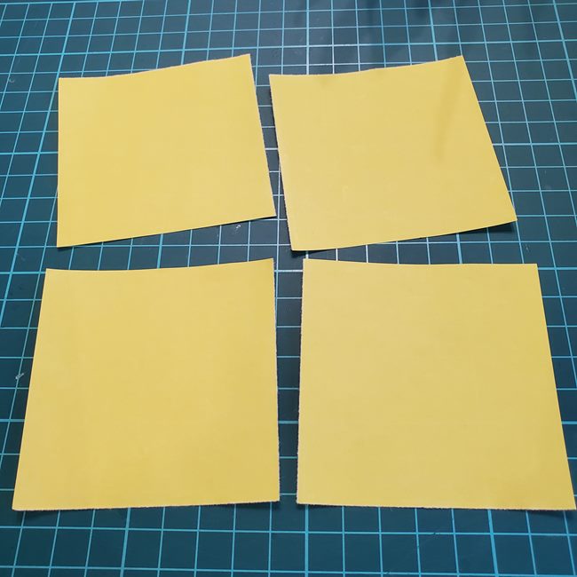 折り紙のしおり 星の折り方作り方①パーツ(5)