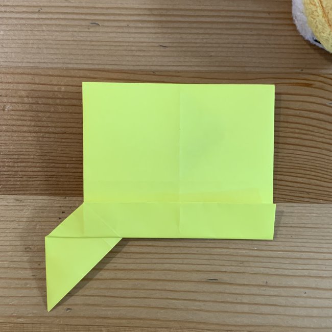 ツムツム折り紙ラプンツェルの簡単な折り方作り方②髪(15)