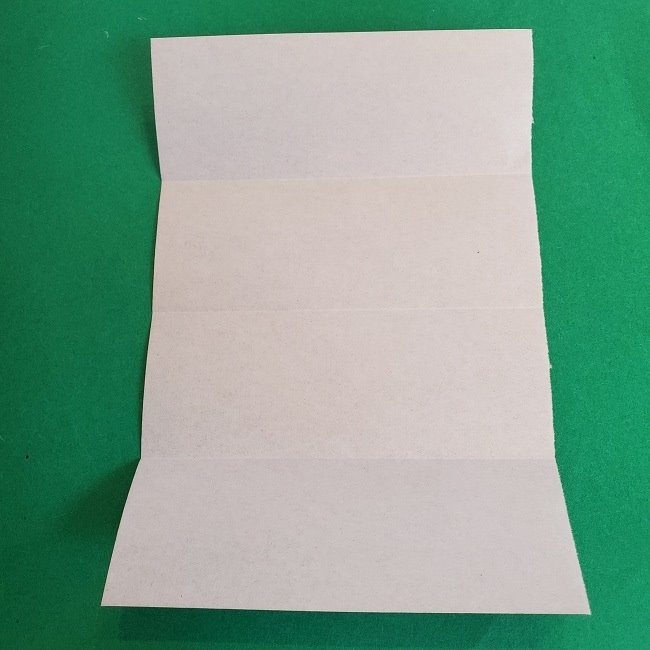 折り紙でラプンツェルの全身ドレスの折り方作り方①スカート(5)