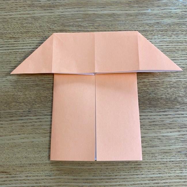 白雪姫の折り紙の折り方作り方①顔(9)