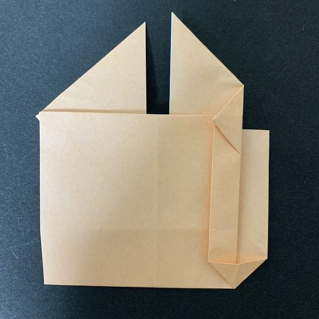 折り紙でディズニーのチップとデールの折り方作り方①顔(18)