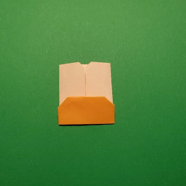 グーフィーの折り紙 簡単な折り方作り方②目と鼻(23)