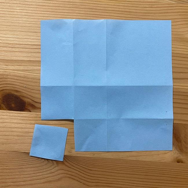 ドナルドとデイジーの折り紙の折り方作り方④帽子(2)
