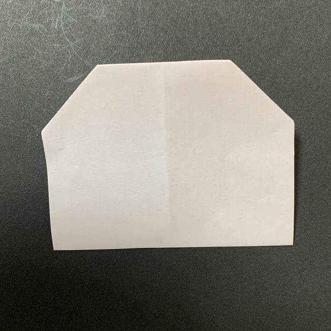 アリエルの折り紙 簡単に全身を折る折り方作り方②顔(6)