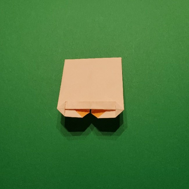 グーフィーの折り紙 簡単な折り方作り方②目と鼻(26)