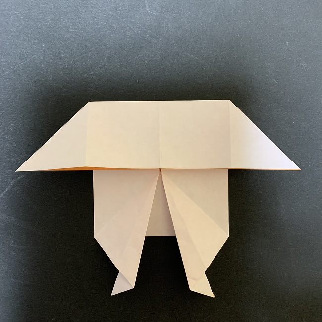 ディズニーアラジンのジャスミンの折り紙 折り方作り方③体(12)