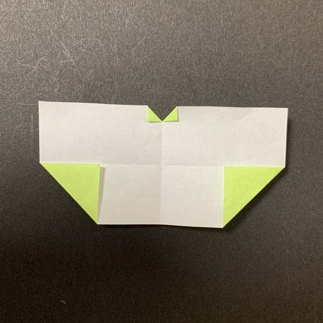アリエルの折り紙 簡単に全身を折る折り方作り方③ヒレ(10)