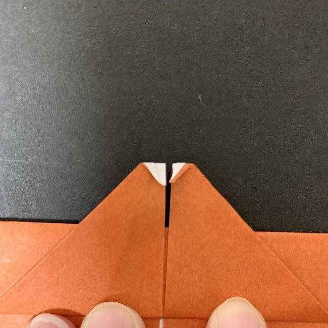 折り紙でディズニーのチップとデールの折り方作り方②頭(23)