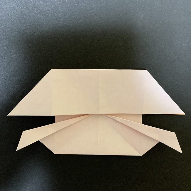 ディズニーアラジンのジャスミンの折り紙 折り方作り方③体(11)