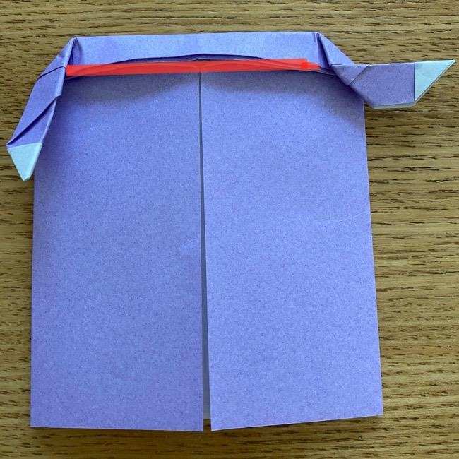 バズライトイヤーの折り紙 折り方作り方②頭(24)