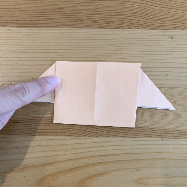 シンデレラの折り紙折り方作り方①顔(7)