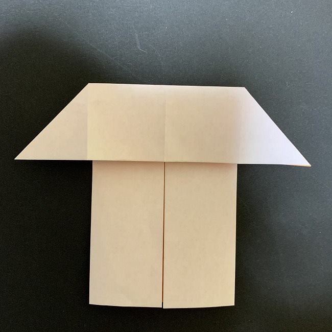 ディズニーアラジンのジャスミンの折り紙 折り方作り方③体(5)