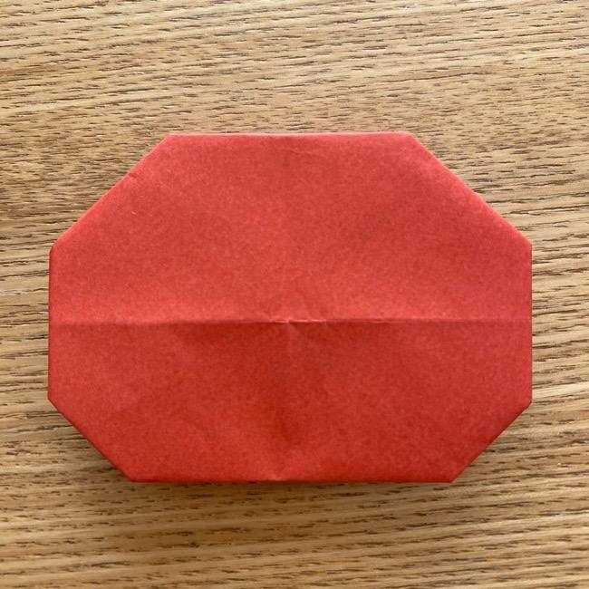 ダッフィーの折り紙 折り方作り方①顔(11)