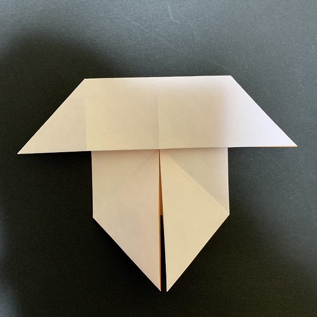 ディズニーアラジンのジャスミンの折り紙 折り方作り方③体(7)