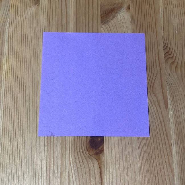 ドナルドとデイジーの折り紙の折り方作り方③リボン(1)
