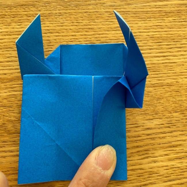 スティッチの折り紙 簡単な折り方作り方(21)
