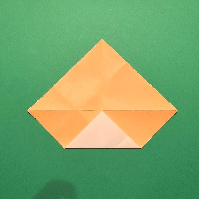 グーフィーの折り紙 簡単な折り方作り方②目と鼻(13)