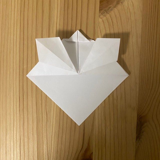 折り紙 マリーちゃんの折り方作り方①顔(9)