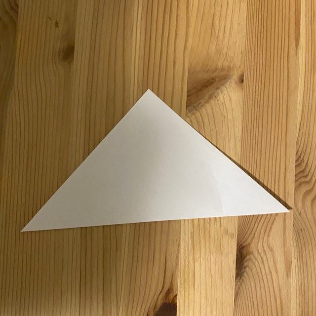 折り紙 マリーちゃんの折り方作り方①顔(2)