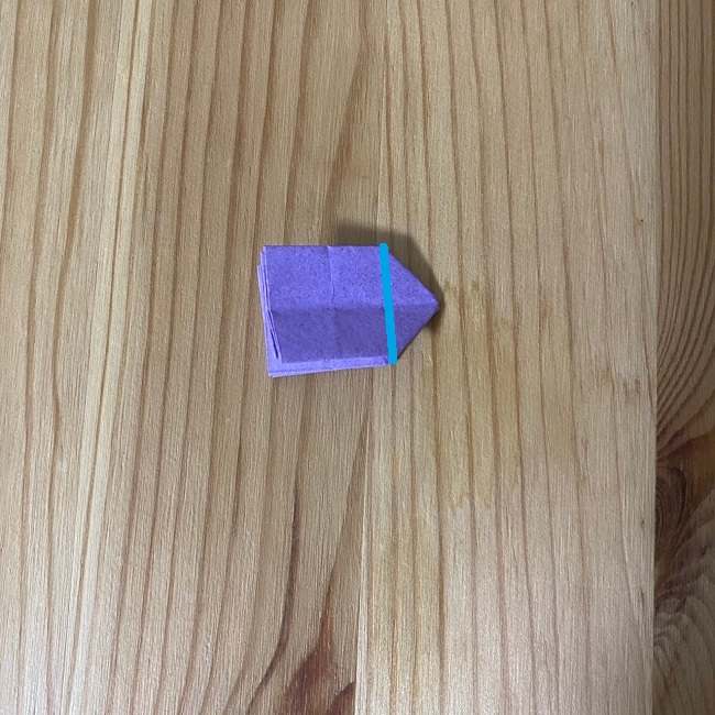 ドナルドとデイジーの折り紙の折り方作り方③リボン(14)