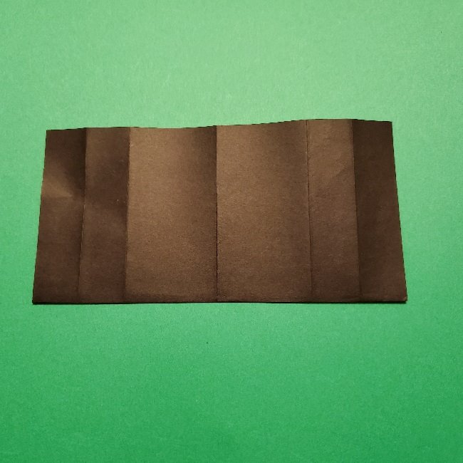 グーフィーの折り紙 簡単な折り方作り方①顔(8)