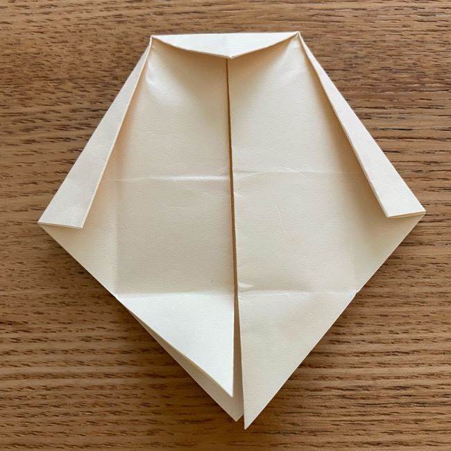 バズライトイヤーの折り紙 折り方作り方①顔(16)