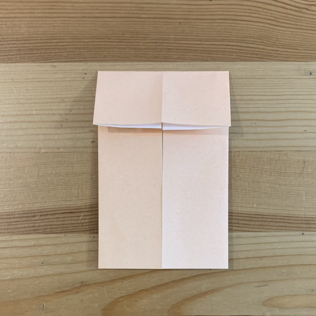 シンデレラの折り紙折り方作り方①顔(4)