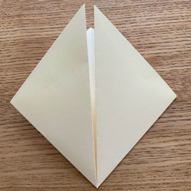 バズライトイヤーの折り紙 折り方作り方①顔(6)