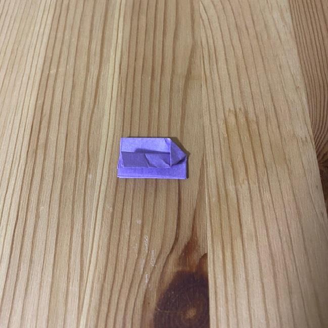 ドナルドとデイジーの折り紙の折り方作り方③リボン(10)