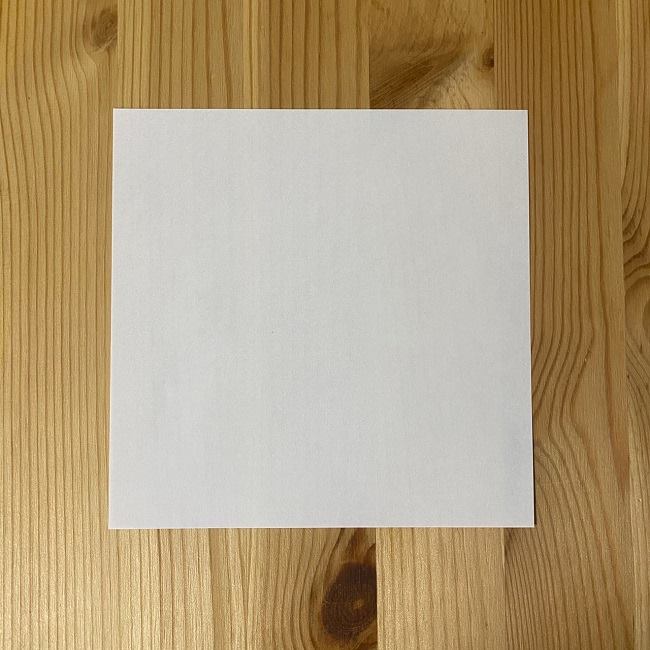 ドナルドとデイジーの折り紙の折り方作り方②手(1)