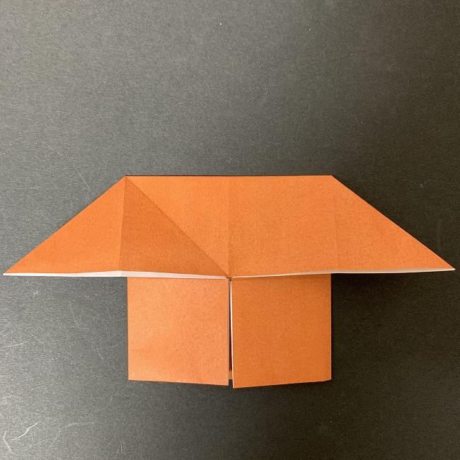 折り紙でディズニーのチップとデールの折り方作り方②頭(14)