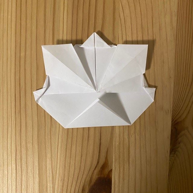折り紙 マリーちゃんの折り方作り方①顔(12)