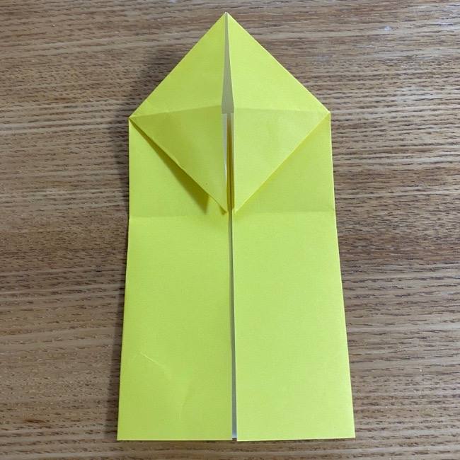 折り紙 エルサの作り方折り方②髪(10)