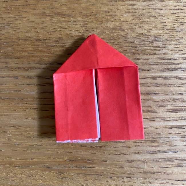 白雪姫の折り紙の折り方作り方③リボン(9)