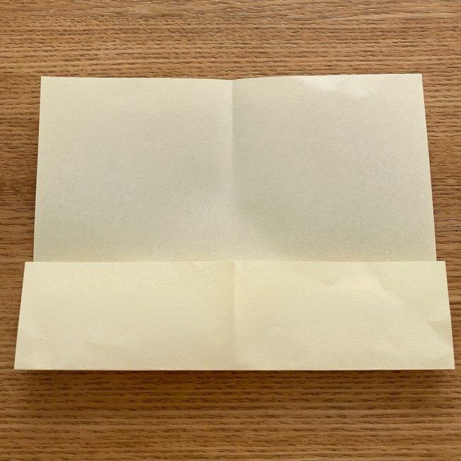 ダッフィーの折り紙 折り方作り方②目と鼻(6)
