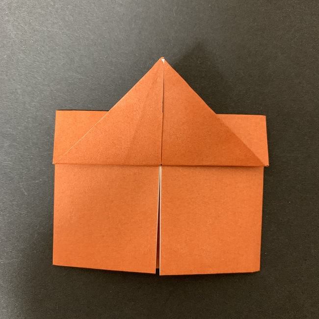 折り紙でディズニーのチップとデールの折り方作り方②頭(22)