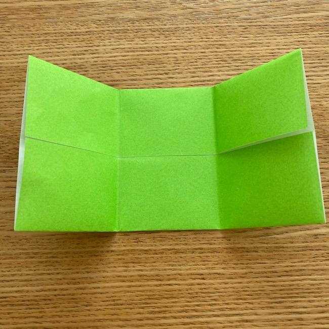 ラプンツェルのカメレオン パスカルの折り紙の折り方作り方①顔(6)