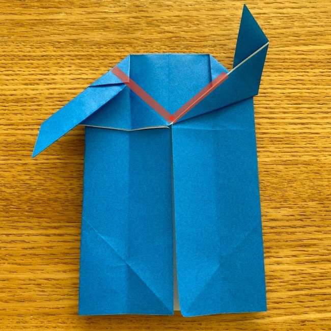 スティッチの折り紙 簡単な折り方作り方(15)