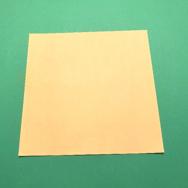 グーフィーの折り紙 簡単な折り方作り方②目と鼻(1)