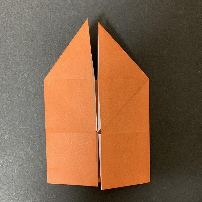 折り紙でディズニーのチップとデールの折り方作り方②頭(13)