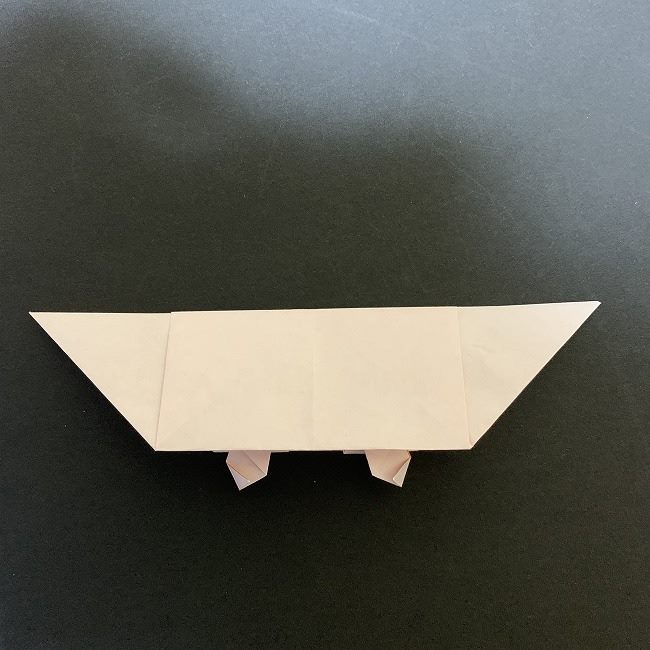 ディズニーアラジンのジャスミンの折り紙 折り方作り方③体(17)