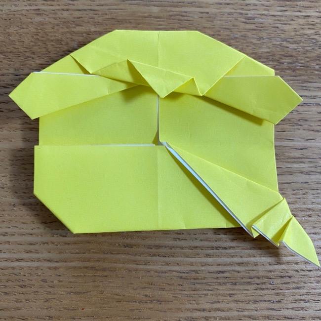 折り紙 エルサの作り方折り方②髪(30)