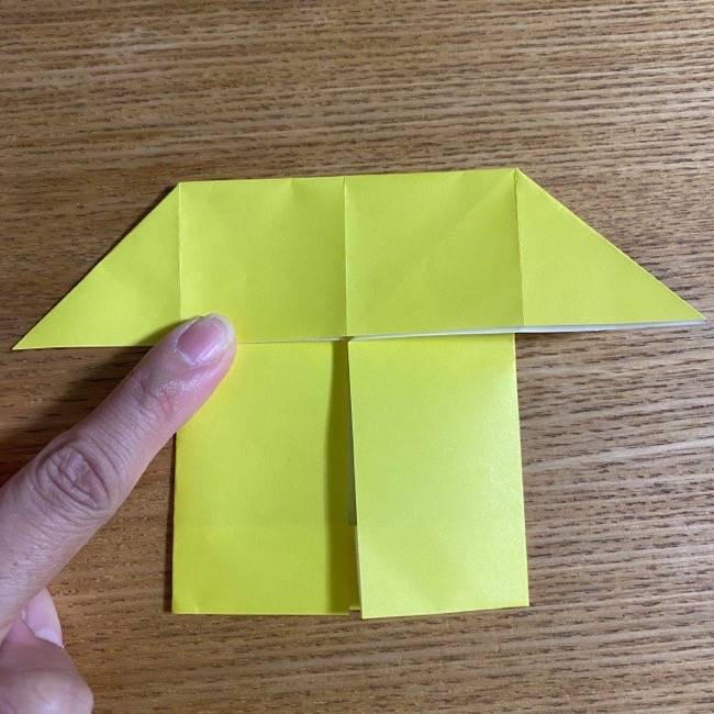 折り紙アリスの折り方作り方②髪(10)
