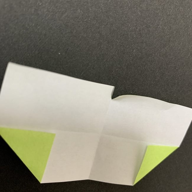 アリエルの折り紙 簡単に全身を折る折り方作り方③ヒレ(9)