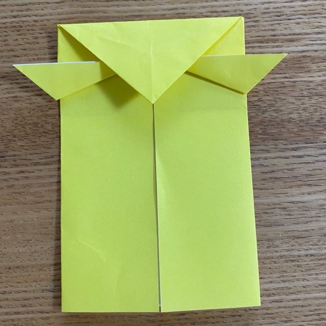 折り紙 エルサの作り方折り方②髪(15)