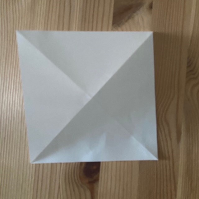 ベイマックスの折り紙(ツムツム)の折り方作り方①顔(2)