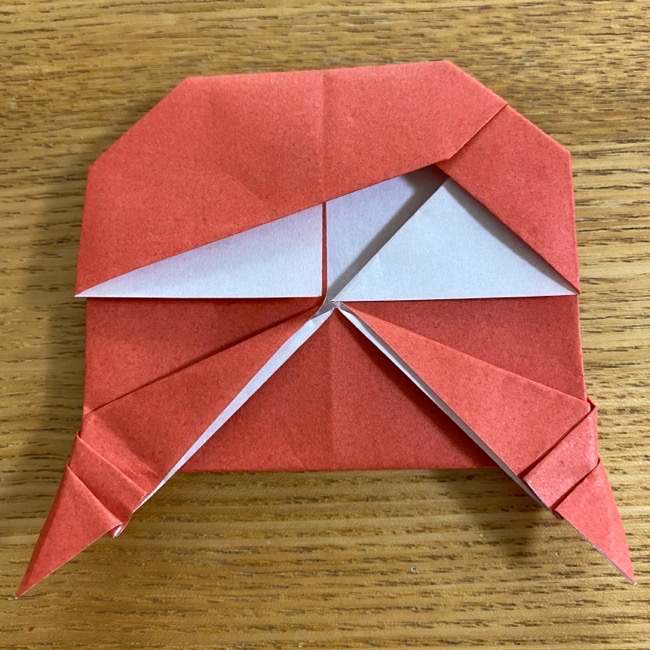 折り紙 アナの折り方作り方②髪(29)