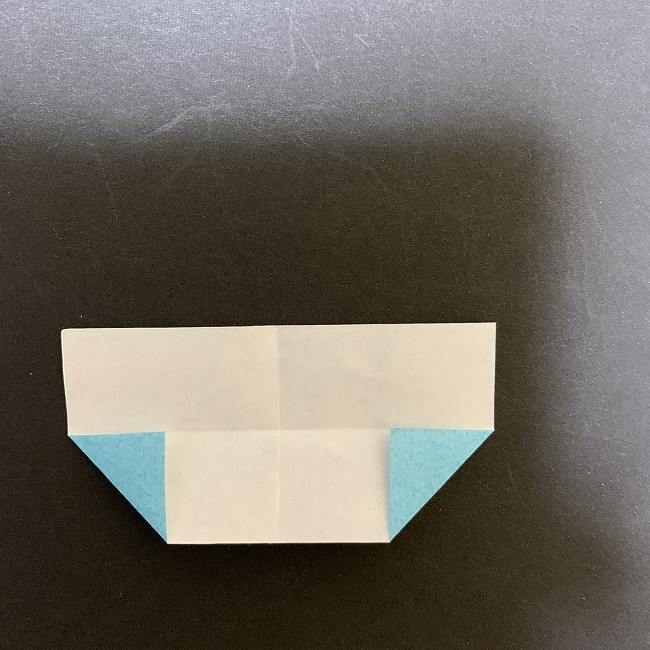 ディズニーアラジンのジャスミンの折り紙 折り方作り方④服(4)