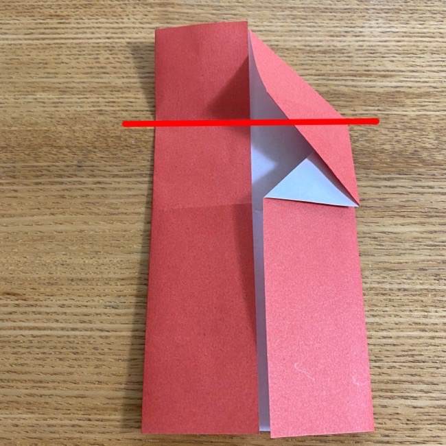 折り紙 アナの折り方作り方②髪(11)