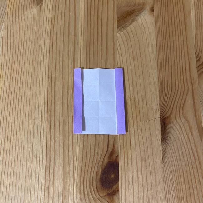 ドナルドとデイジーの折り紙の折り方作り方③リボン(5)